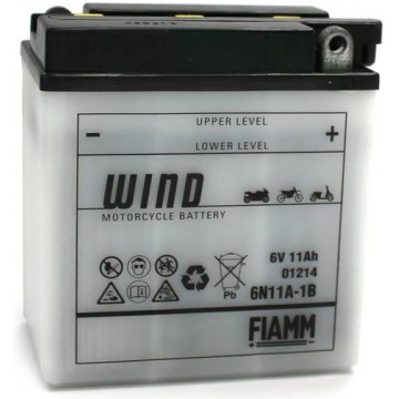 FIAMM MotoEnergy Wind AGM 6N11A-1B