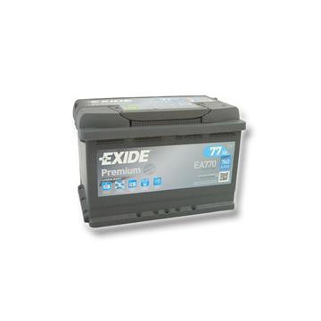 Exide Premium 12V 77Ah 760A, EA770