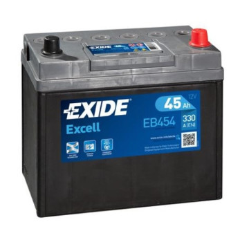 Exide Excell 12V 45Ah 330A, EB454