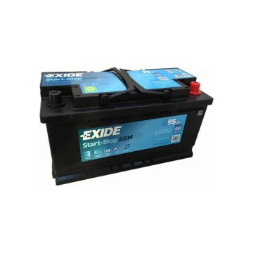 EXIDE Micro-hybrid AGM 12V 95Ah 850A, EK950