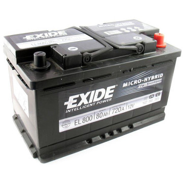 Exide ECM 12V 80Ah 720A, EL800