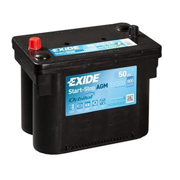 Exide AGM 12V 50Ah 800A, EK508