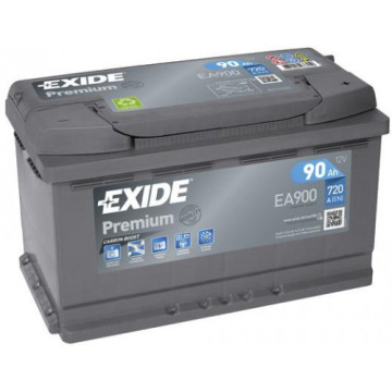 Exide Premium 12V 90Ah 720A, EA900