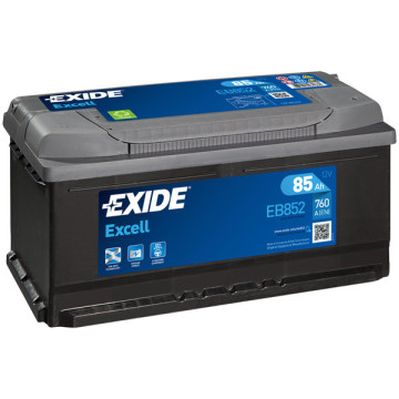 Exide Excell 12V 85Ah 760A, EB852