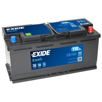 Exide Excell 12V 110Ah 850A, EB1100