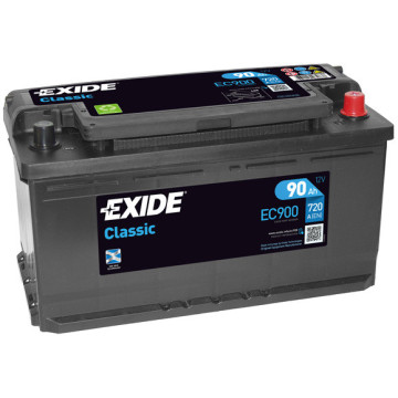 Exide Classic 12V 90Ah 720A, EC900