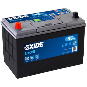 Exide Excell 12V 95Ah 720A, EB955