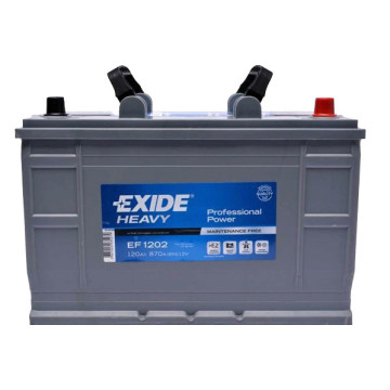 Exide Professional HDX 12V 120Ah 870A, EF1202