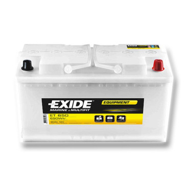 Exide Equipment 12V 100Ah, ET650