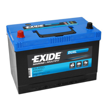 Exide Dual 12V 95Ah 650A, ER450