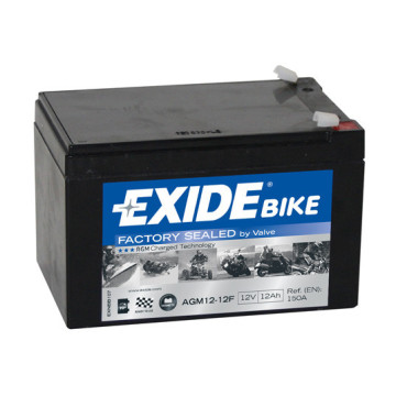 Exide Bike GEL/AGM 12V 12Ah 150A, AGM12-12F