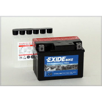 Exide Bike AGM - Maintenance Free 12V 3Ah 50A, YTX4L-BS