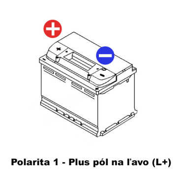 VARTA Blue Dynamic 12V 70Ah L+ 630A 570413063