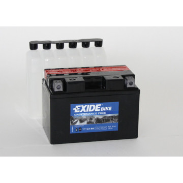 Exide Bike AGM - Maintenance Free 12V 9,5Ah 130A, YT12A-BS