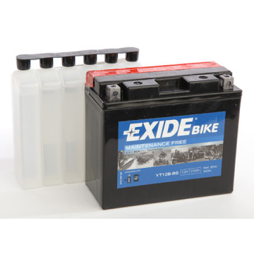 Exide Bike AGM - Maintenance Free 12V 10Ah 160A, YT12B-BS