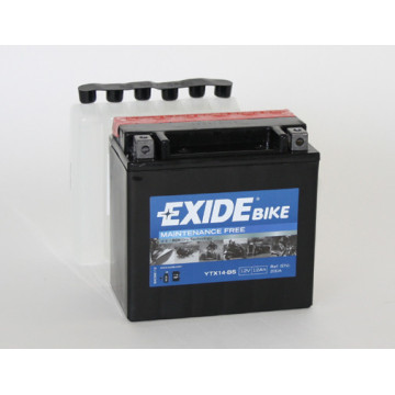 Exide Bike AGM - Maintenance Free 12V 12Ah 200A, YTX14-BS