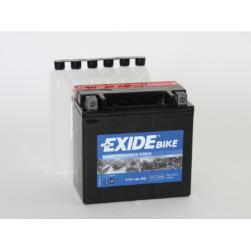 Exide Bike AGM - Maintenance Free 12V 12Ah 200A, YTX14L-BS