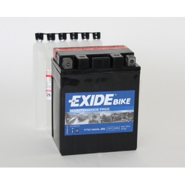 Exide Bike AGM - Maintenance Free 12V 12Ah 210A, YTX14AHL-BS