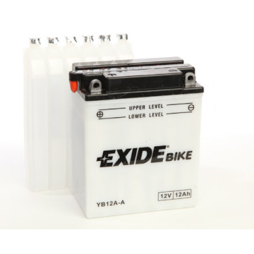 Exide Bike Conventional 12V 12Ah 165A, YB12A-A