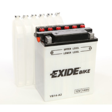 Exide Bike Conventional 12V 14Ah 145A, YB14-A2