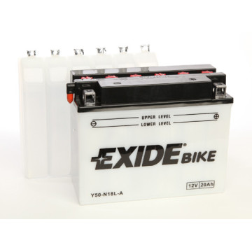 Exide Bike Conventional 12V 20Ah 260A, Y50-N18L-A