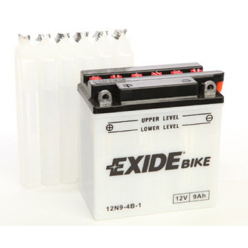 Exide Bike Conventional 12V 9Ah 85A, 12N9-4B-1