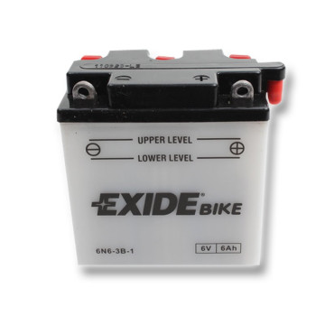 Exide Bike Conventional 6V 6Ah 40A, 6N6-3B-1