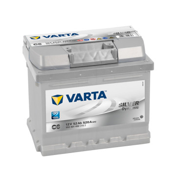 VARTA Silver Dynamic 12V 52Ah 520A 552401052