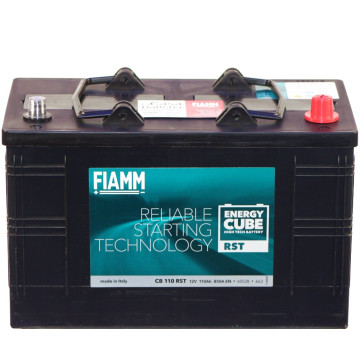 FIAMM energyCUBE RST RELIABLE STARTER 12V 110Ah 850A 