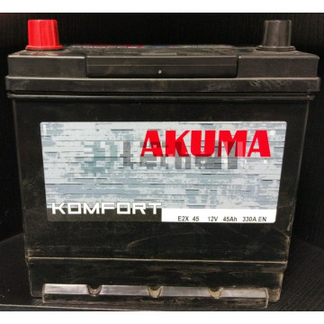 AKUMA Komfort 12V 45AH 360A B24J 45