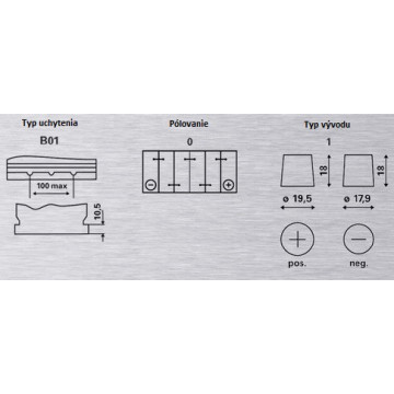 Bosch S4 EFB 12V 65Ah 650A 0 092 S4E 070